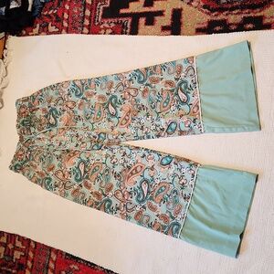 ⚜️Paisley Print Wide-Leg Pants